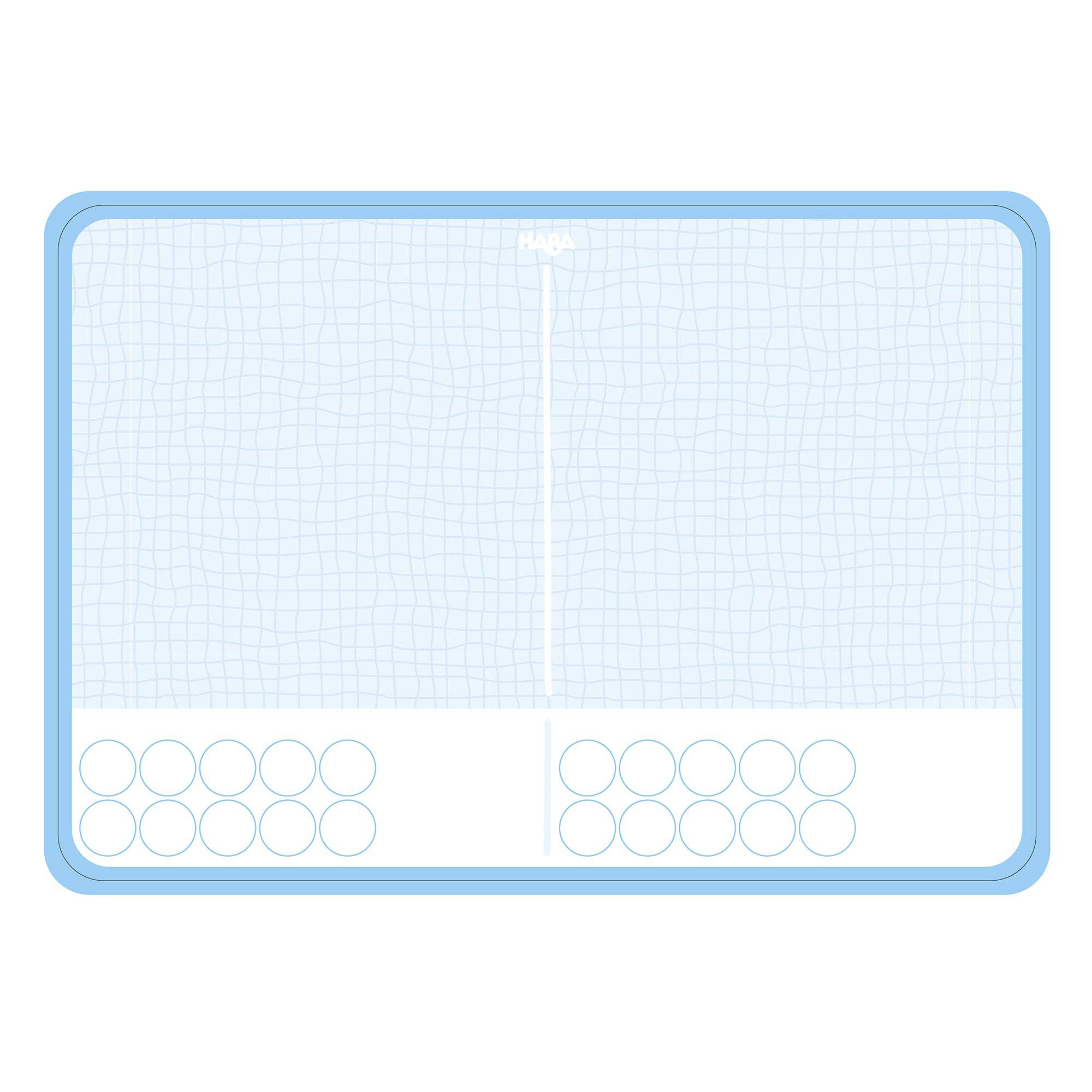 1, 2 Numbers & You Magnetic 158 Piece Game Box featuring a light blue game board with magnetic number tiles for educational play, perfect for children’s learning and imaginative play.