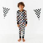 Kiki + Lulu - Racecar Kids Pajamas: 2T