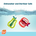 RaZbaby - RaZ-Pear Teether & Rattle Toy