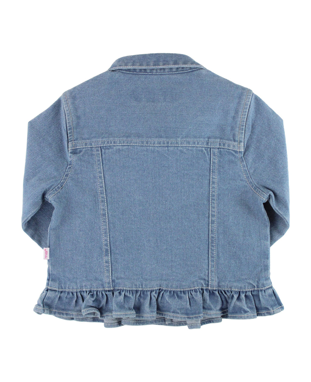 RuffleButts + RuggedButts - Girls Light Wash Jacket
: Blue / 4T