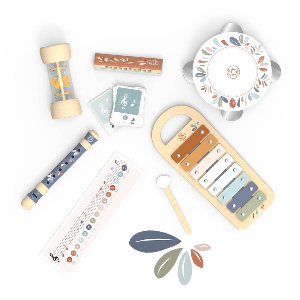 Speedy Monkey - Musical Set Five Instruments