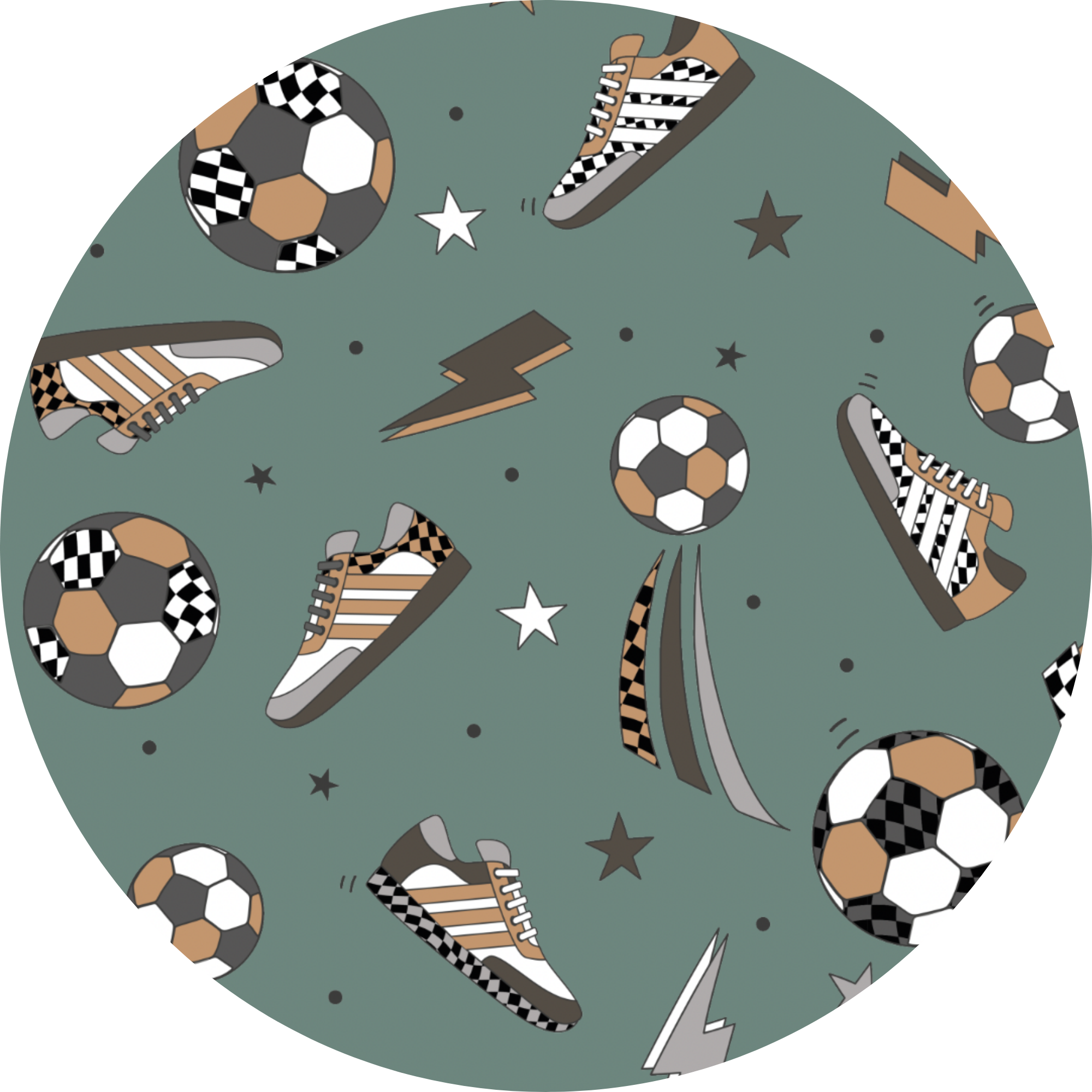 Kiki + Lulu - Goal Hard or Go Home Toddler/Big Kid Pajamas: 4T