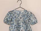 Almond Bud - Forget-Me-Not Floral Dress w/ Puff Sleeves & BLOOMERS |: 4-5T