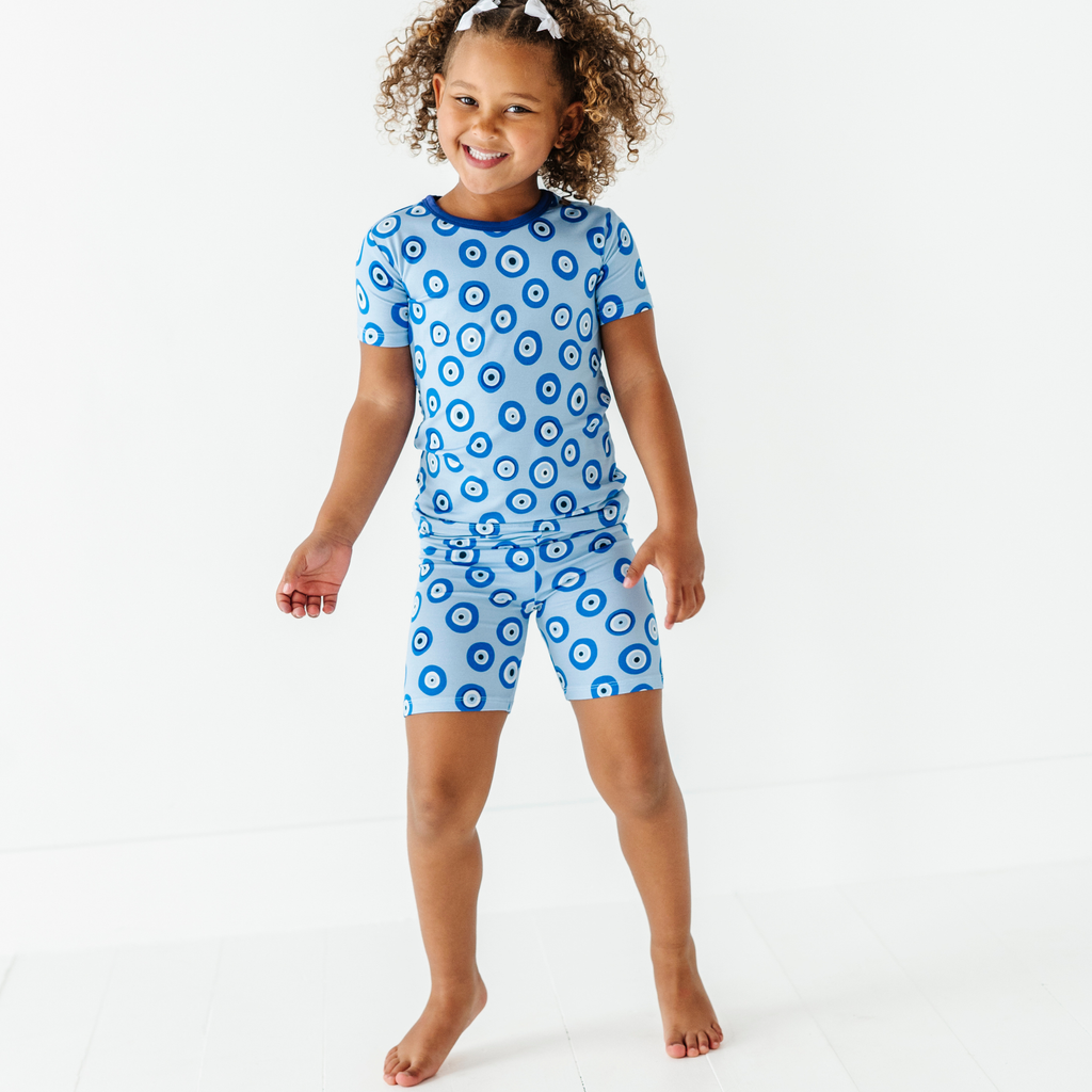 Kiki + Lulu - Mamma Mia! Here, I Go Again Toddler/Big Kid Pajamas- Short Sleeve and Shorts: 3T
