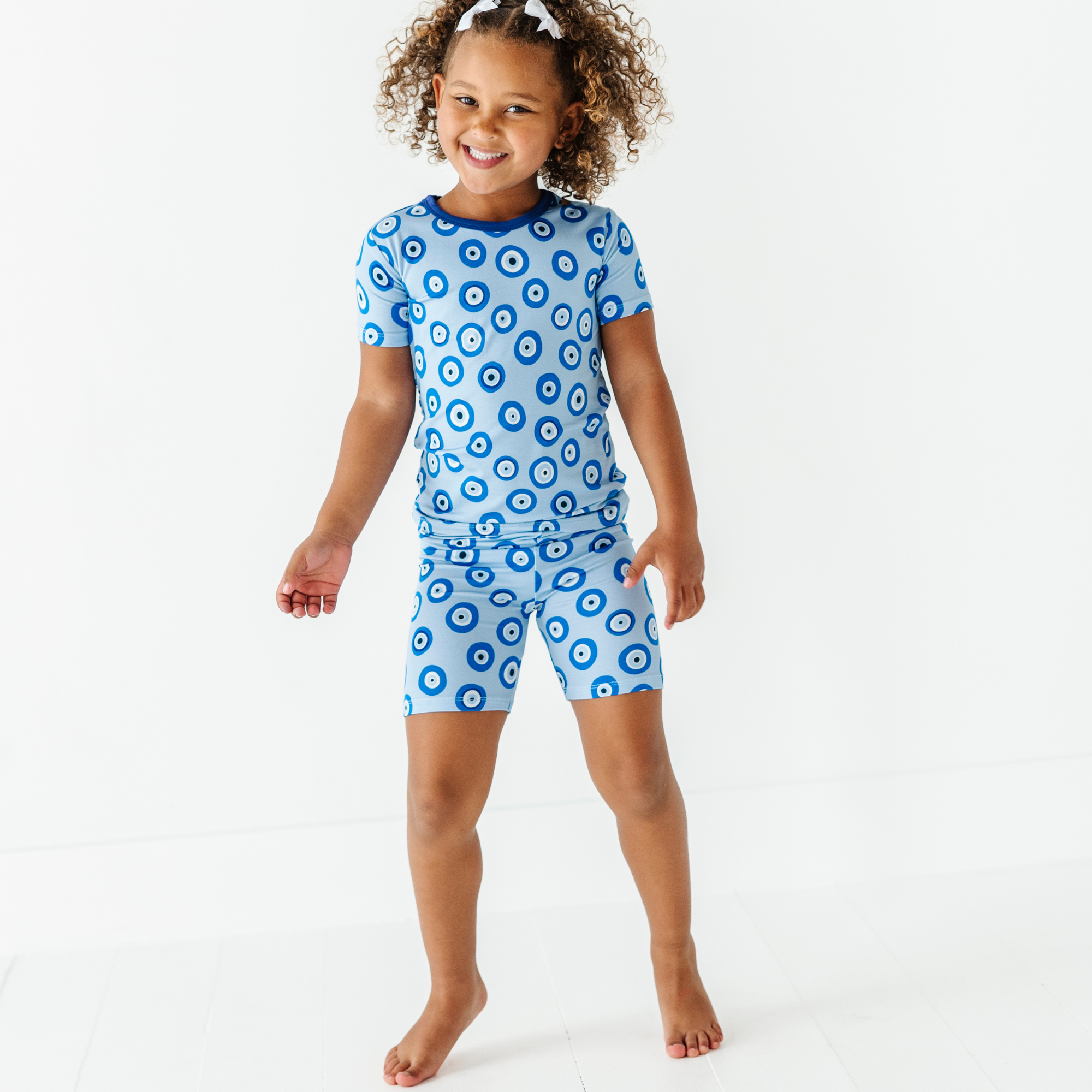 Kiki + Lulu - Mamma Mia! Here, I Go Again Toddler/Big Kid Pajamas- Short Sleeve and Shorts: 3T