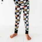 Kiki + Lulu - Racecar Kids Pajamas: 5/6T