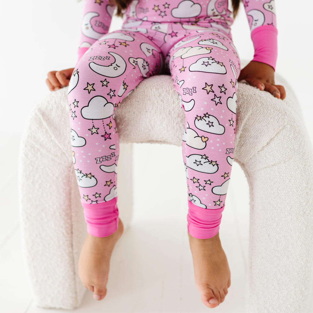 Kiki + Lulu - Pink Zzz Kids Pajamas: 3T