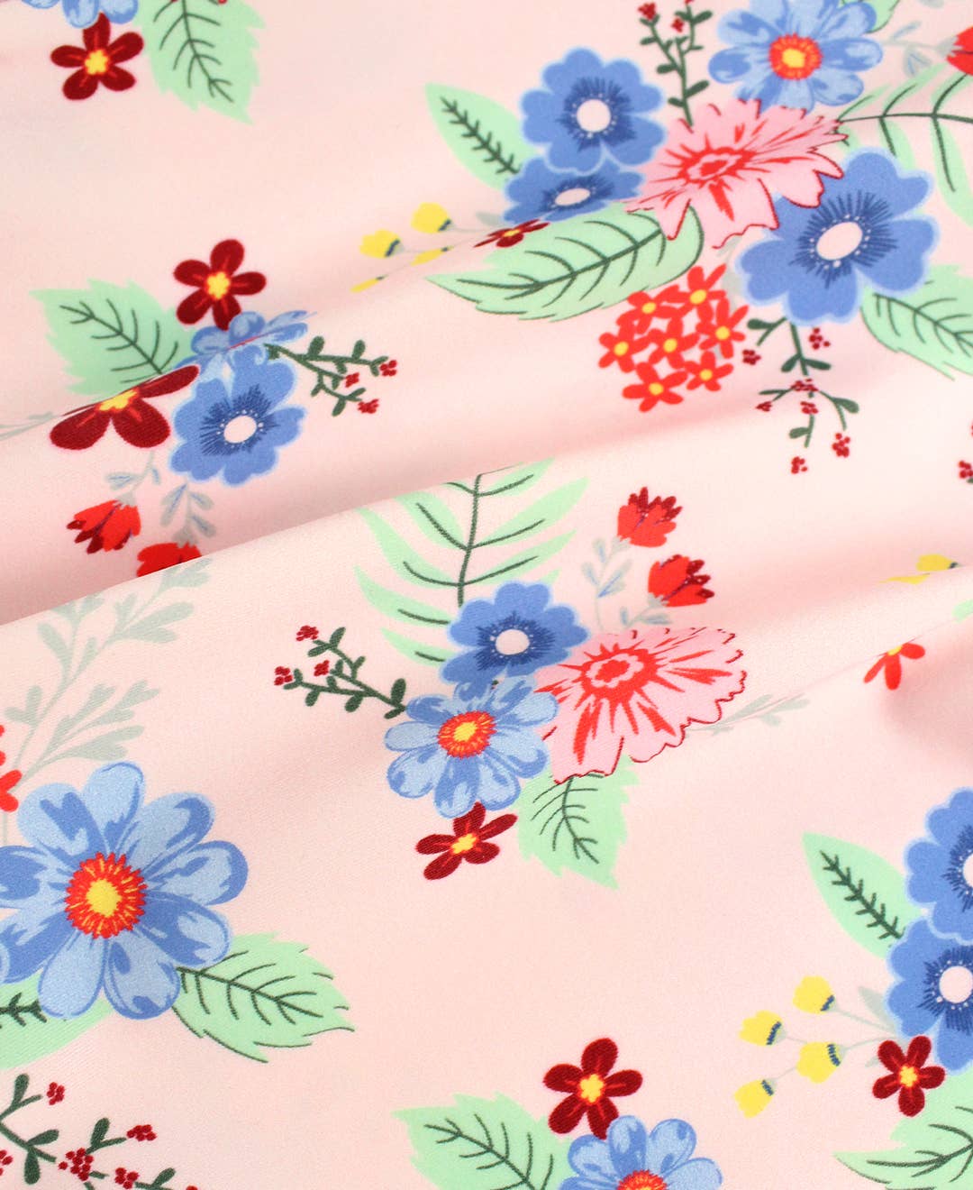 RuffleButts + RuggedButts - Girls Coastal Breeze Floral Bow V-Back One Piece Swimsuit
: Pink / 4T