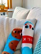 Pals Socks - Milk & Cookies Fun Mismatched Socks: Adults