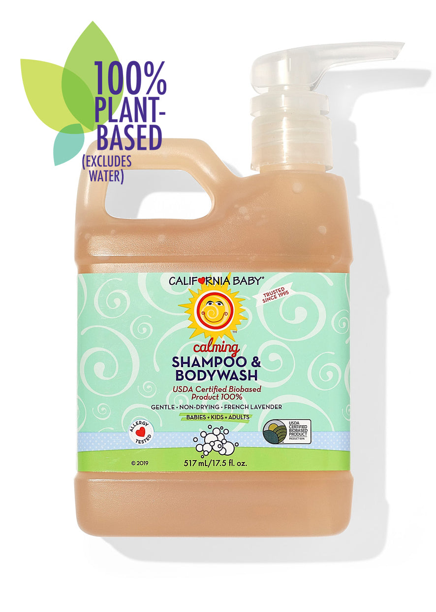 California Baby - Calming™ Shampoo & Bodywash 17.5oz 517mL