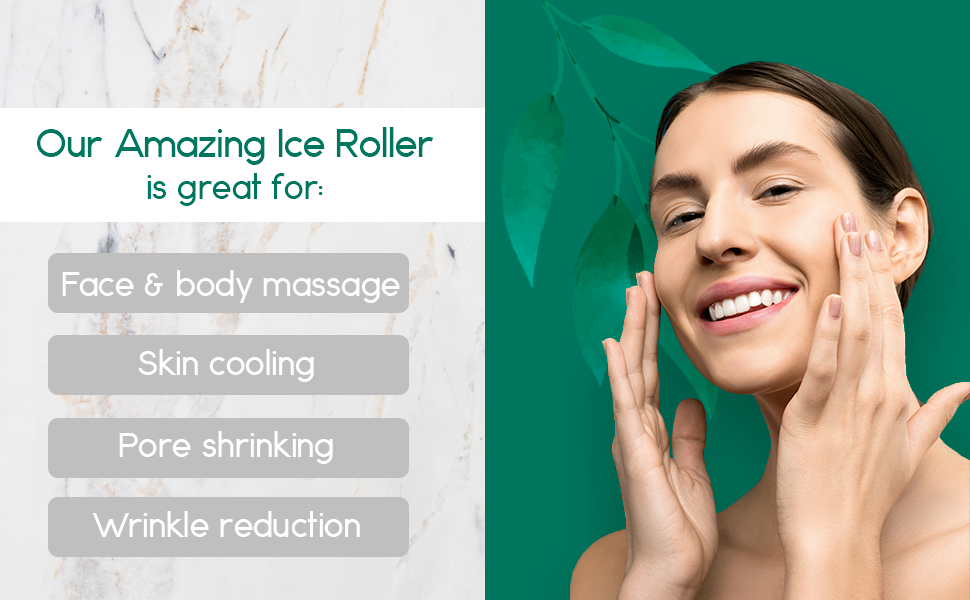 BeNat - Face & Body Massage Ice Roller