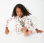 Bellabu Bear - Christmas Sugar Cookies Bamboo Kids Pajamas Two-Piece Set: 2T