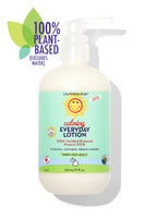 California Baby - Calming™ Everyday Lotion in a pump bottle with French Lavender, USDA certified biobased, 100% plant-based, designed for babies, kids, and adults.