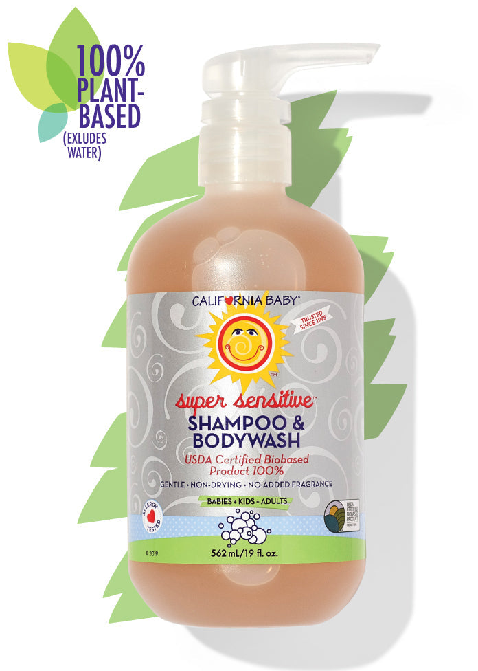 California Baby - (No Fragrance) Super Sensitive™ Shampoo & Bodywash