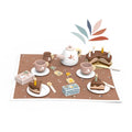 Speedy Monkey - Birthday Tea 18 Piece Pretend Play Set
