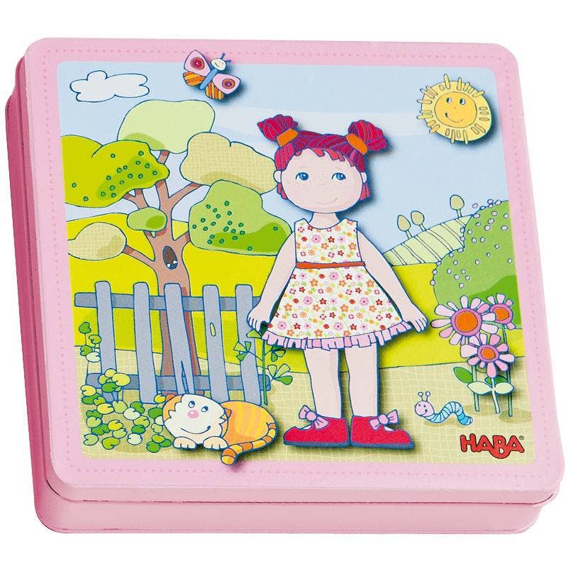 HABA USA - Dress-Up Doll Lilli Magnetic Game