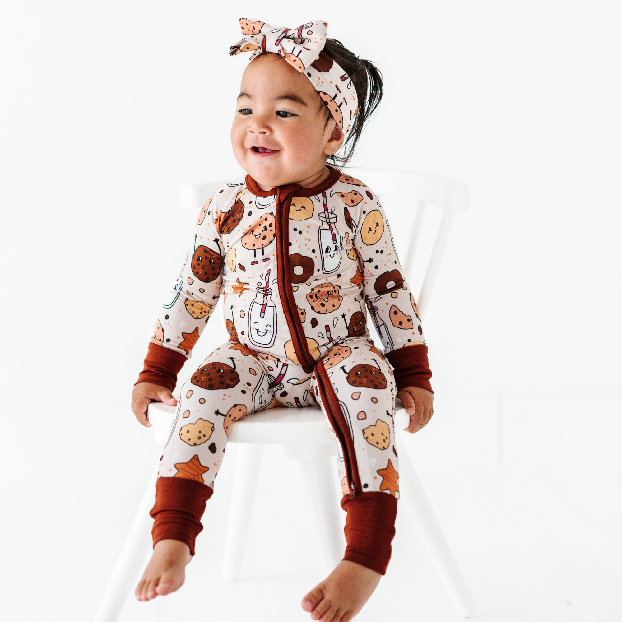Kiki + Lulu - Everything I Dough, I Dough It For You Cookies Convertible Footies: 6-12m