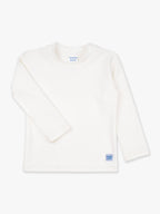 RuffleButts + RuggedButts - Boys White Long Sleeve Rash Guard
: White / 12-18m