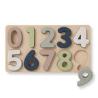 Ali+Oli - Large Soft Silicone Number Puzzle (11-pc) for Toddlers