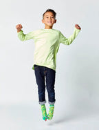Pals Socks - Frog & Turtle Mismatched Non-Slip Kids Socks: Ages 9-12