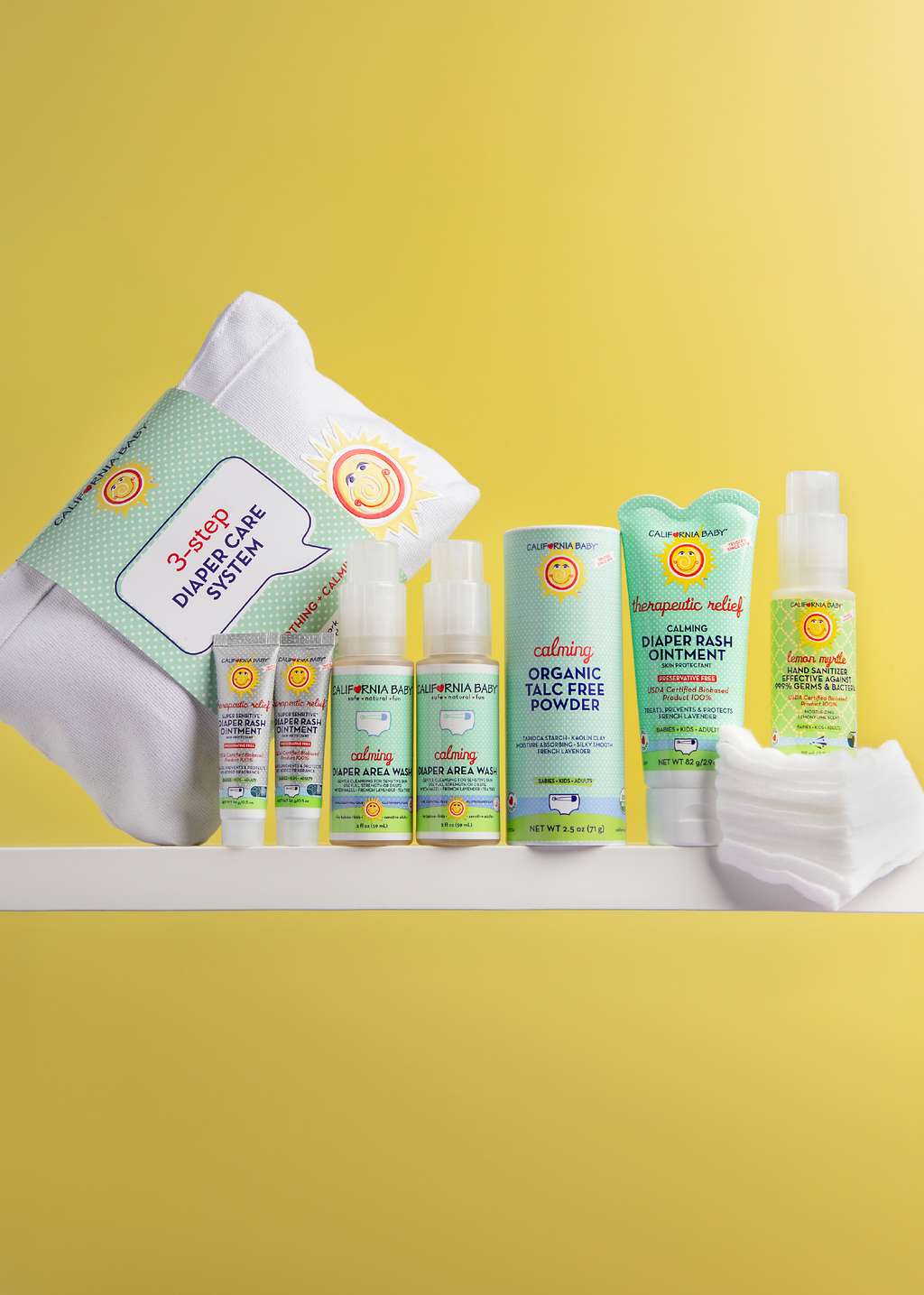 California Baby - Calming™ 3-Step Diaper Care Kit