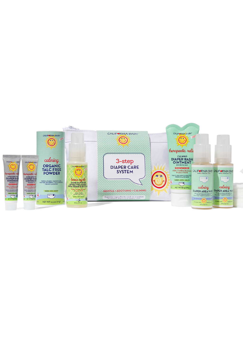 Calming 3-Step Diaper Care Kit