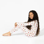 Bellabu Bear - Christmas Sugar Cookies Bamboo Kids Pajamas Two-Piece Set: 2T