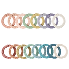Itzy Ritzy - Bitzy Bespoke Itzy Rings™ Linking Ring Set: Rainbow