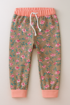 Fennco Styles - Black-Pink Baby Hoodie, Pants & Headband: 18-24m