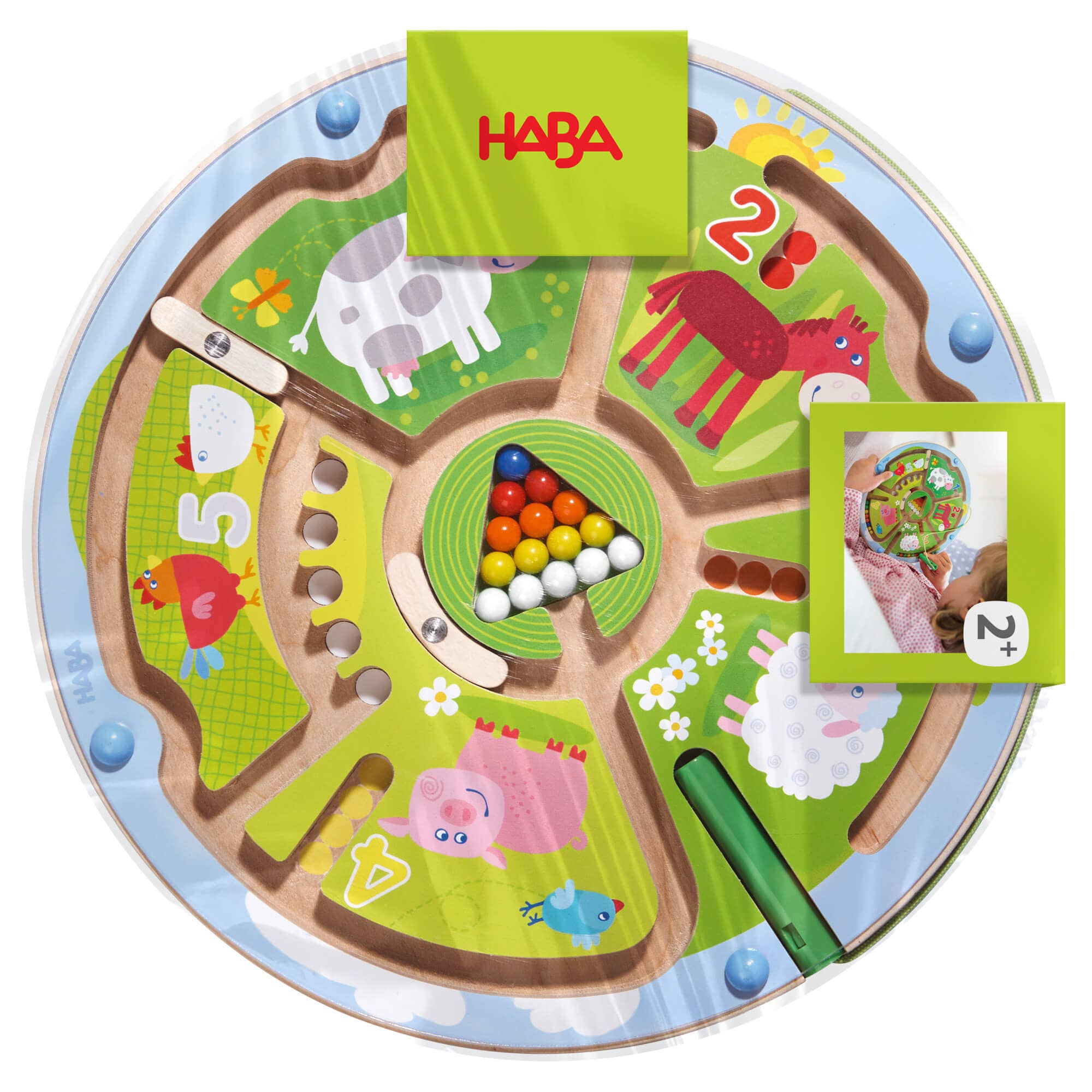 HABA USA - Number Maze Magnetic Game