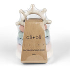 Ali+Oli - Soft Silicone Stacking Ring Tower (6-pc)