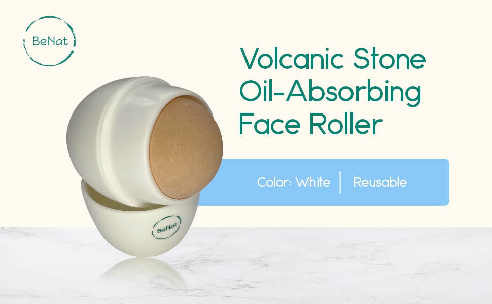 BeNat - Volcanic Stone Oil-Absorbing Face Roller