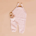 The Blueberry Hill - Overalls Blush Baby Gift Embroidery Blanks Spring Summer: 3-6M