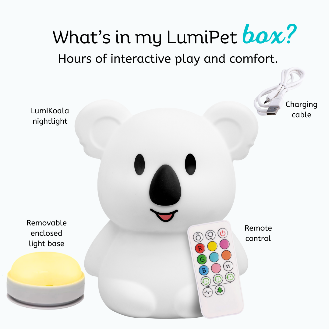 LumiPets® Keith the Koala- Children's Touch Night Light