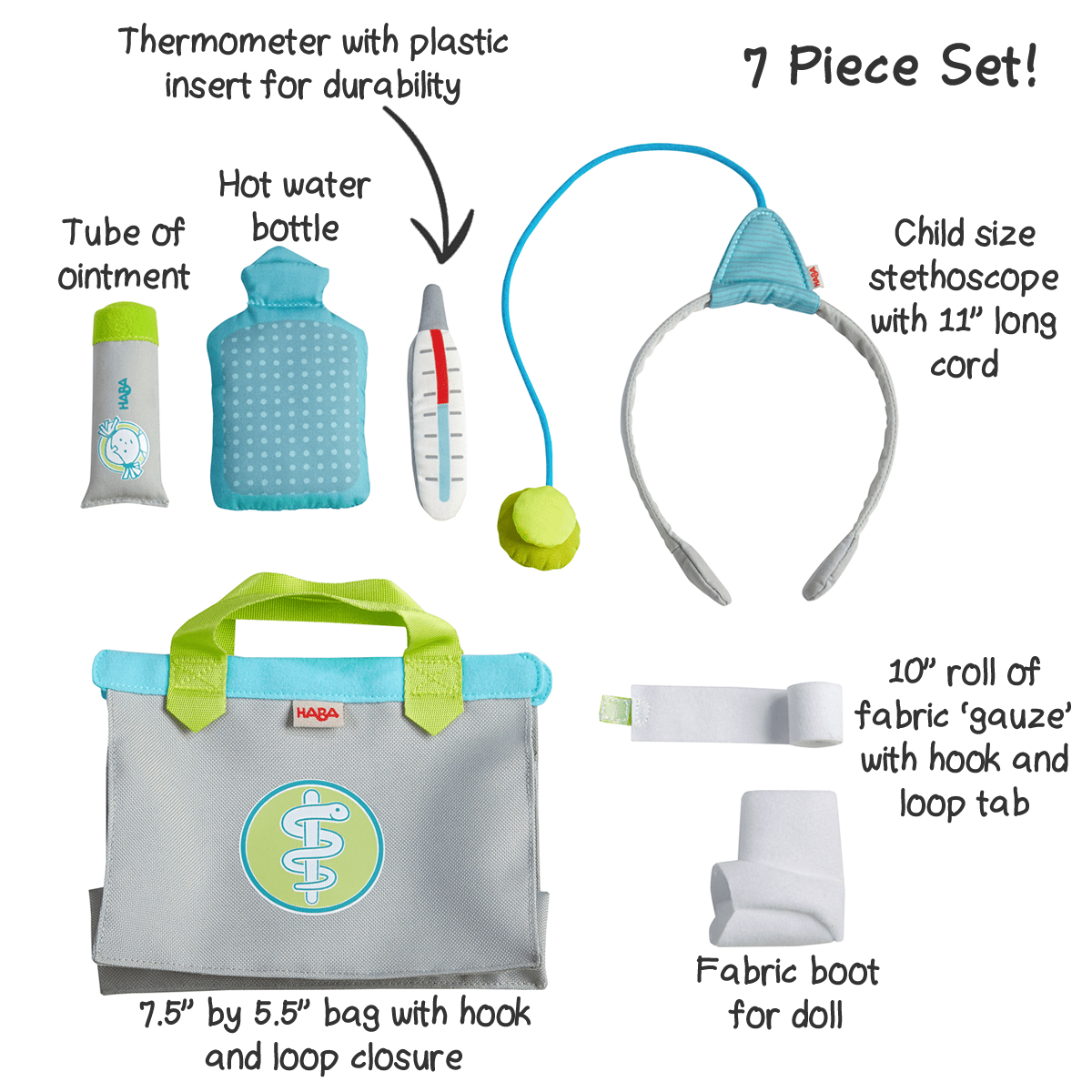 HABA USA - Doll Sized Doctor Play Set