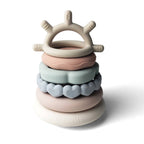 Ali+Oli - Soft Silicone Stacking Ring Tower (6-pc)
