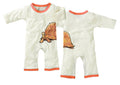 babysoy Inc - Babysoy Janey Baby One Piece: Tortoise