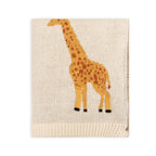 Viverano Organics - Savannah-Organic 3D Jacquard Sweater Knit Baby Blanket