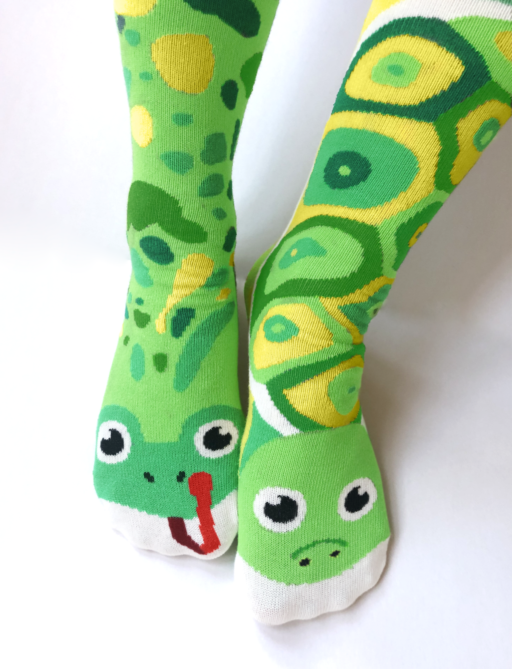Pals Socks - Frog & Turtle Mismatched Fun Socks: Adult
