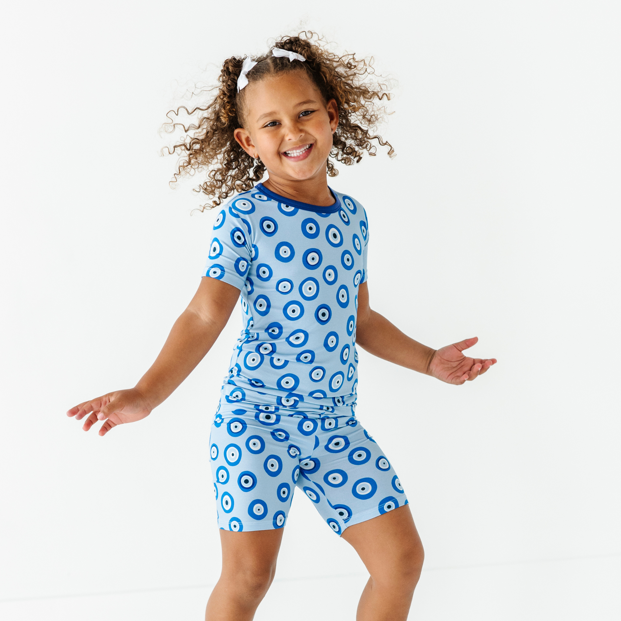 Kiki + Lulu - Mamma Mia! Here, I Go Again Toddler/Big Kid Pajamas- Short Sleeve and Shorts: 4T