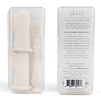 Ali+Oli - Baby Finger Toothbrush & Tongue Cleaner Oral Set 3m+ (Ivory)