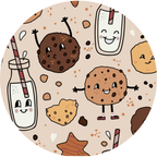 Kiki + Lulu - Everything I Dough, I Dough It For You Cookies Convertible Footies: 6-12m