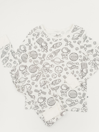 Bee Colorful Co. - Space Coloring Pajamas 2 piece set made from Bamboo: 3T