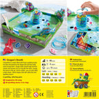 Dragon's Breath Game with colorful sparkling stones and ice rings, featuring an imaginative 3D setup for engaging and playful collecting fun for children and families.