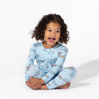 Bellabu Bear - Winter Train Bamboo Convertible Footie: 9-12m