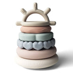 Ali+Oli - Soft Silicone Stacking Ring Tower (6-pc)