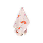 Viverano Organics - Butterfly 3D - Organic Cotton Jacquard Knit Baby Blanket: Natural