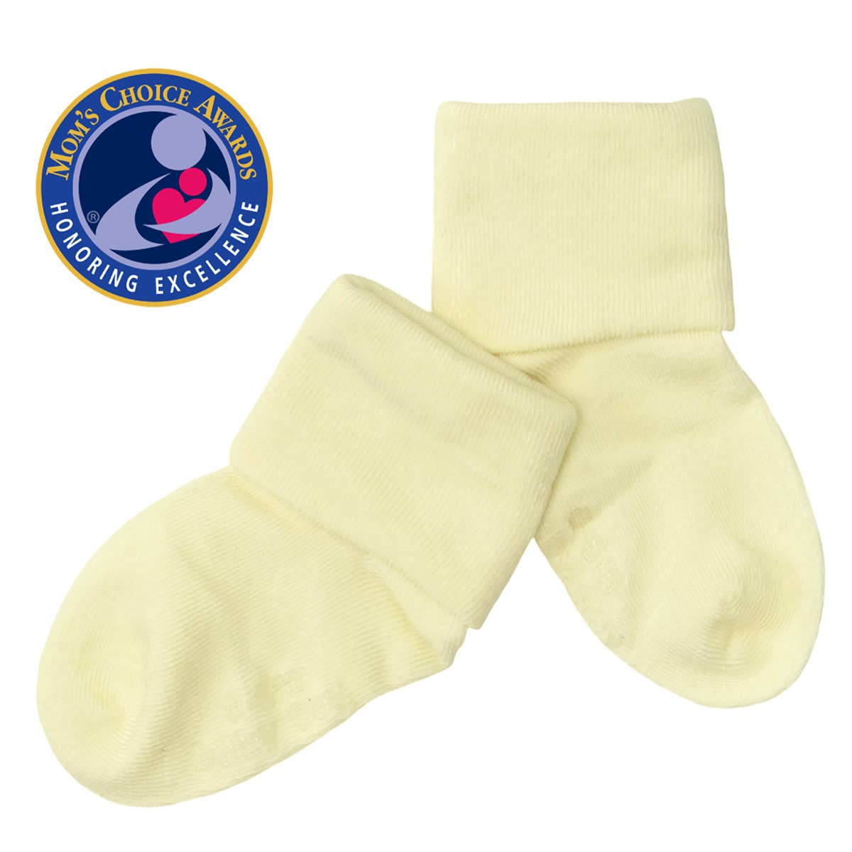 babysoy Inc - Babysoy Modern Stay on  Socks: Soy / 4T