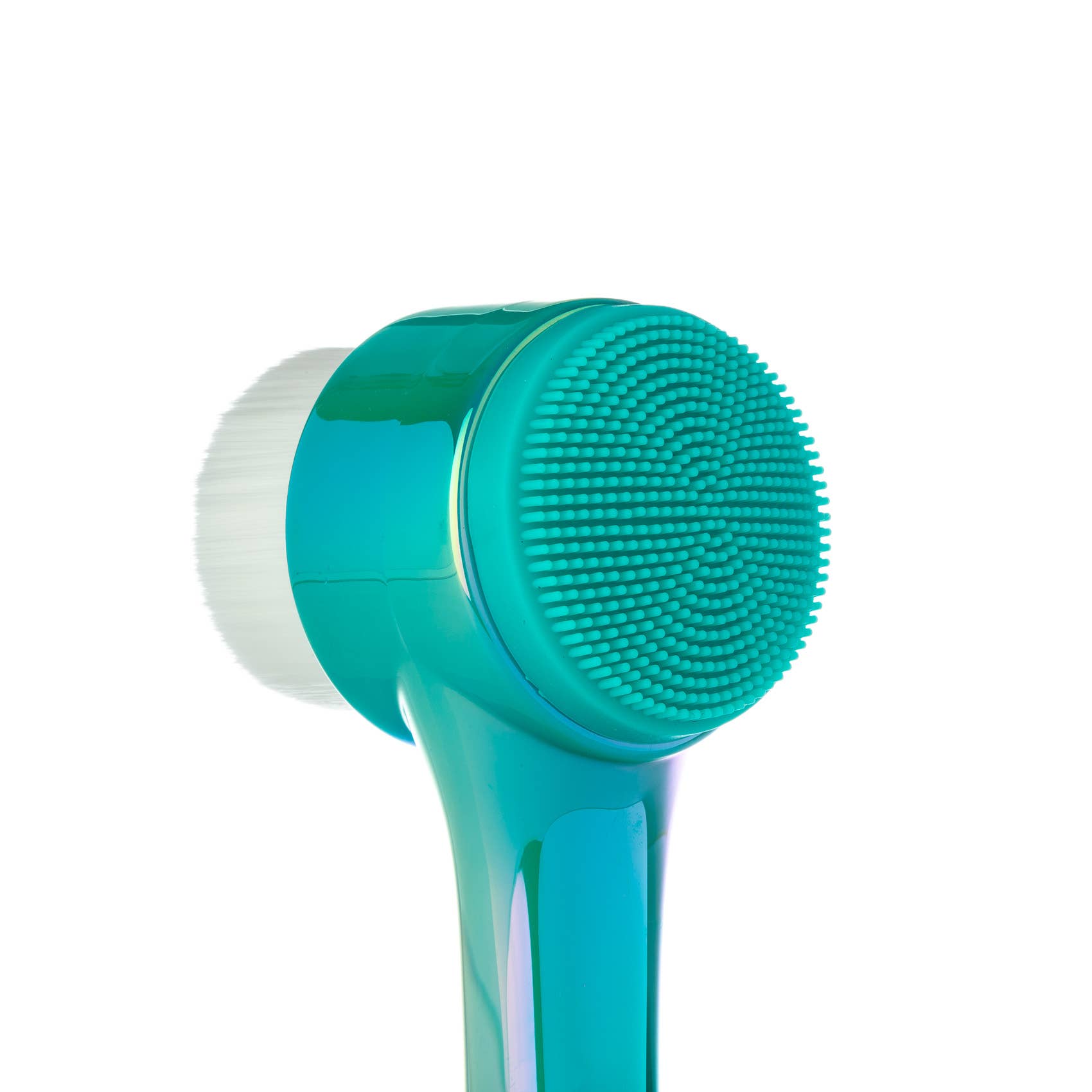 Almost Famous - "Cleanse It" 2in1 Exfoliator Brush: Turquoise