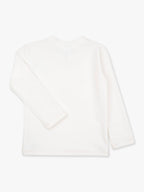 RuffleButts + RuggedButts - Boys White Long Sleeve Rash Guard
: White / 18-24m